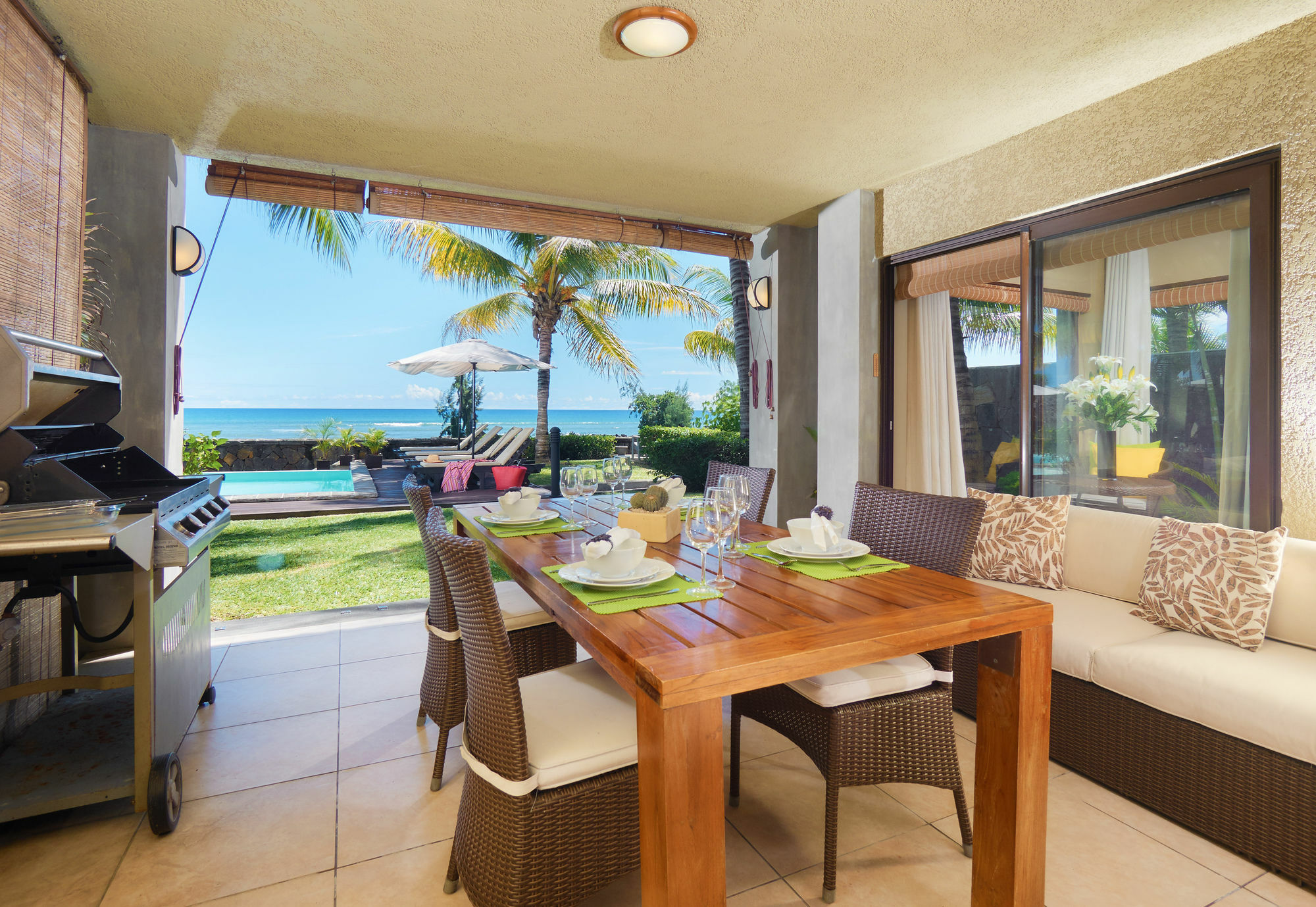 Bel Azur Beach Residence With Lov Trou aux Biches Exterior foto
